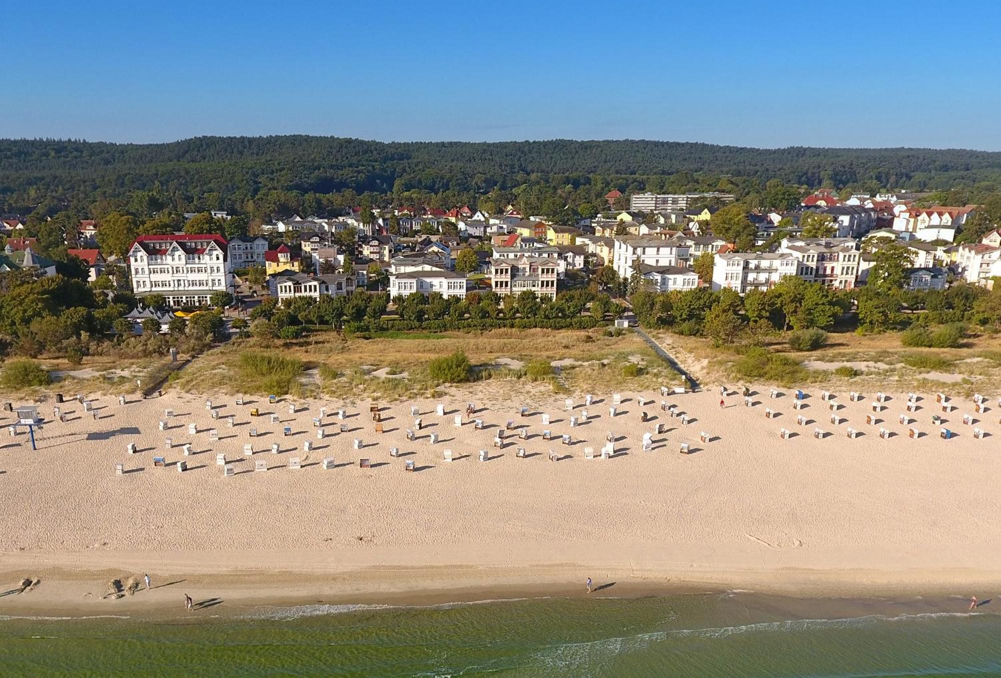 Villa Seeblick Stettiner Haff Ostseebad Heringsdorf Exterior foto